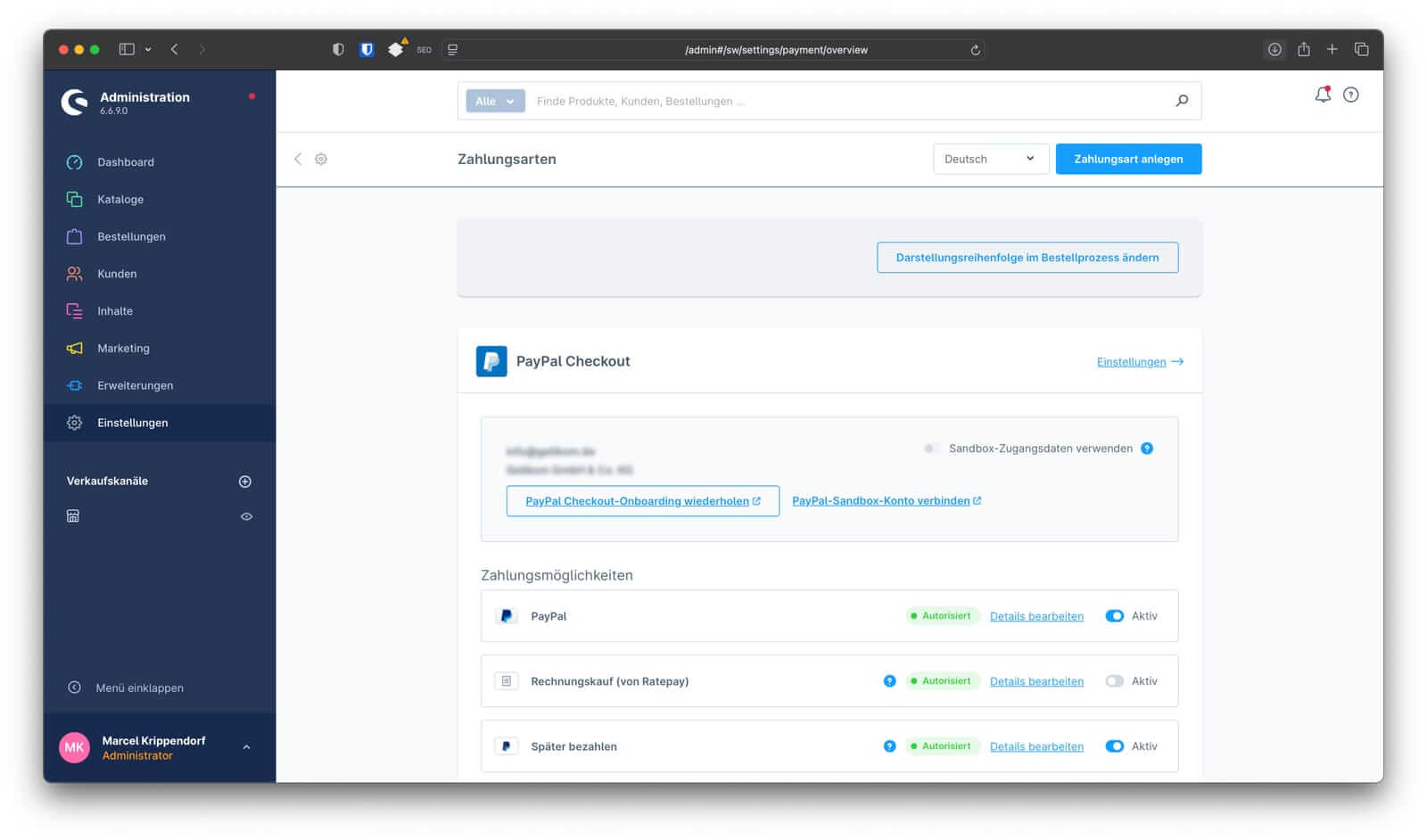 sw simplyworks zahlungsarten verkaufskanal zuweisen 1 2