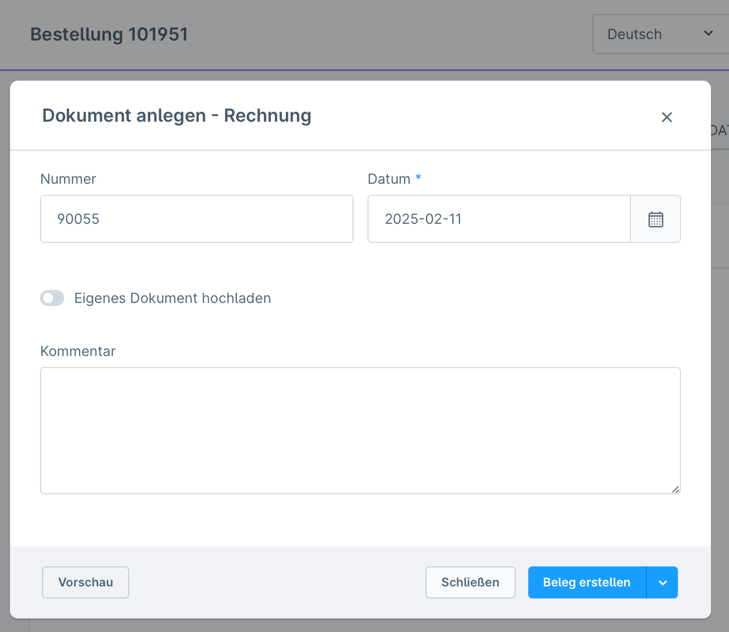 sw simplyworks zahlungsinformationen rechnung 3
