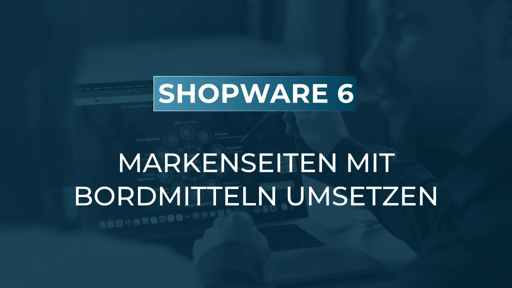 Markenseiten in Shopware 6: Mit Bordmitteln zur strukturierten Sortimentsübersicht