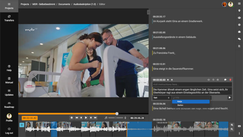 Audio Description Generator
