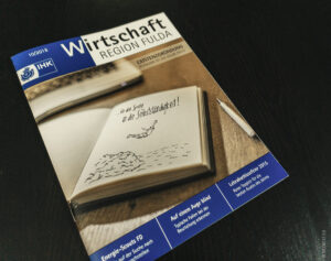 Titelgestaltung des IHK-Magazins der Region Fulda