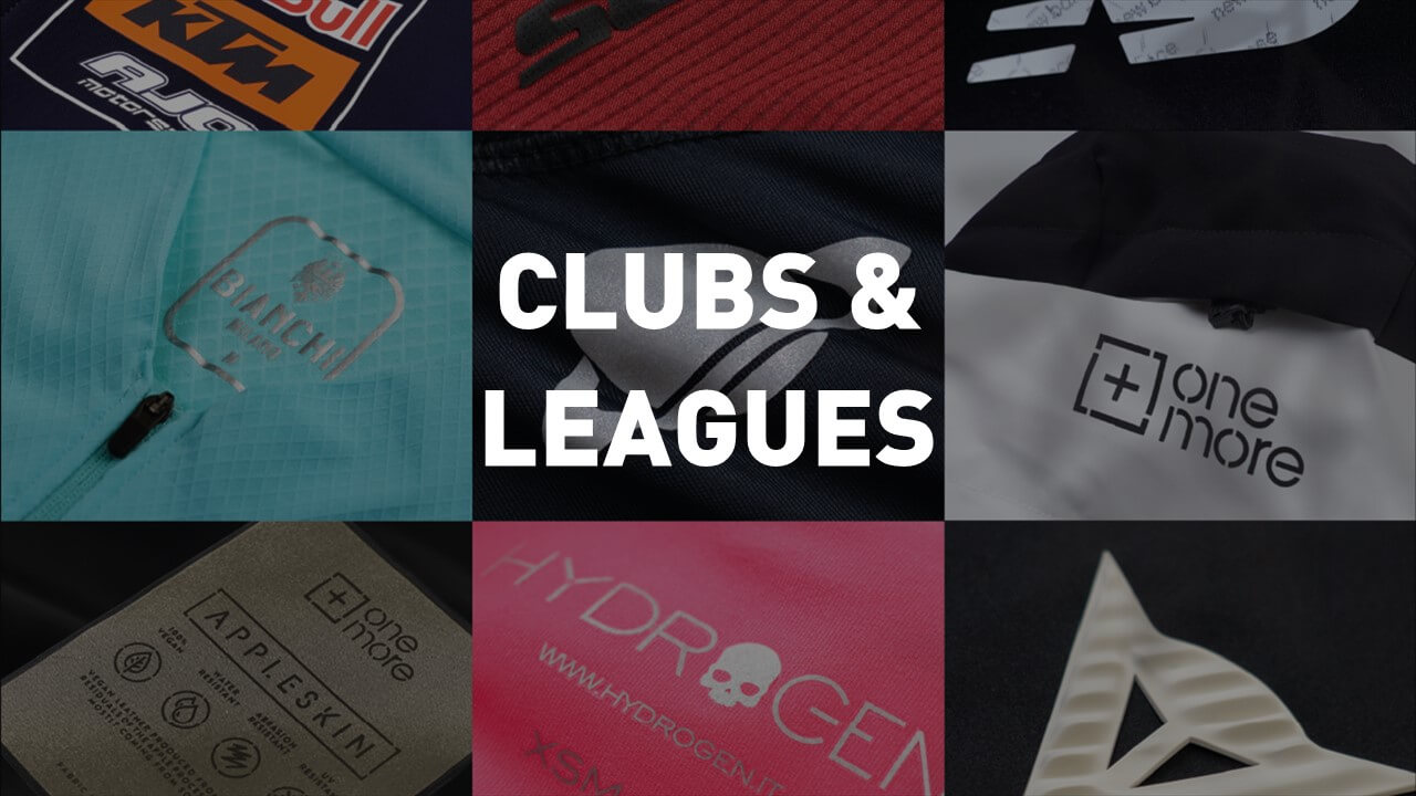 Clubs and Leagues Heat Transfer Solutions by dekoGraphics