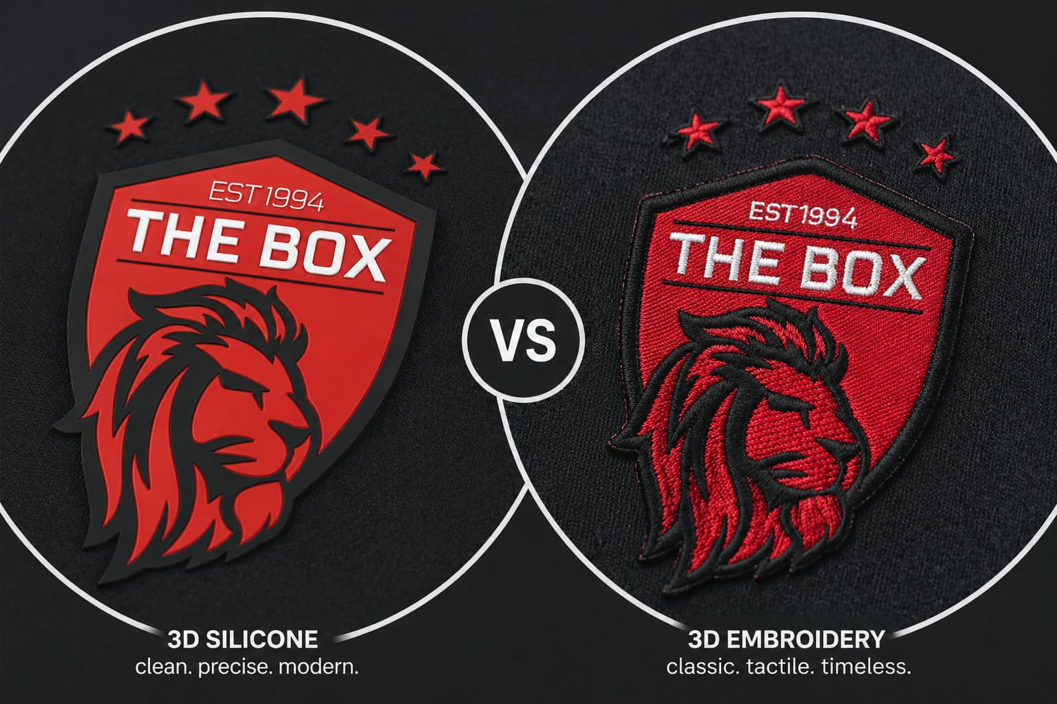 3D SILICONE VS. 3D EMBROIDERY: PERCHÉ I CLUB APPROCCIANO I LORO LOGHI IN MODO DIVERSO