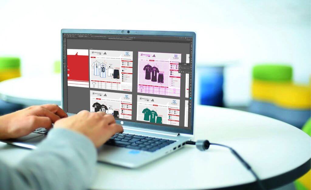 dekoGraphics adidas official names and numbers heat transfers