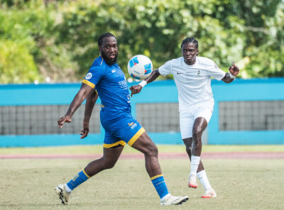 Player With Reusable CFU Sleeve Badge On Jersey Medium