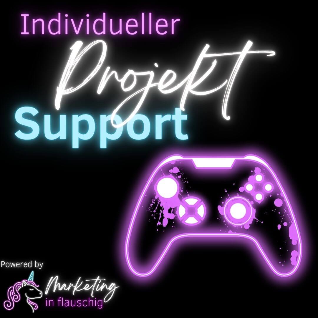 Individueller Projekt Support in flauschig | Marketing in flauschig. by platti Lorenz