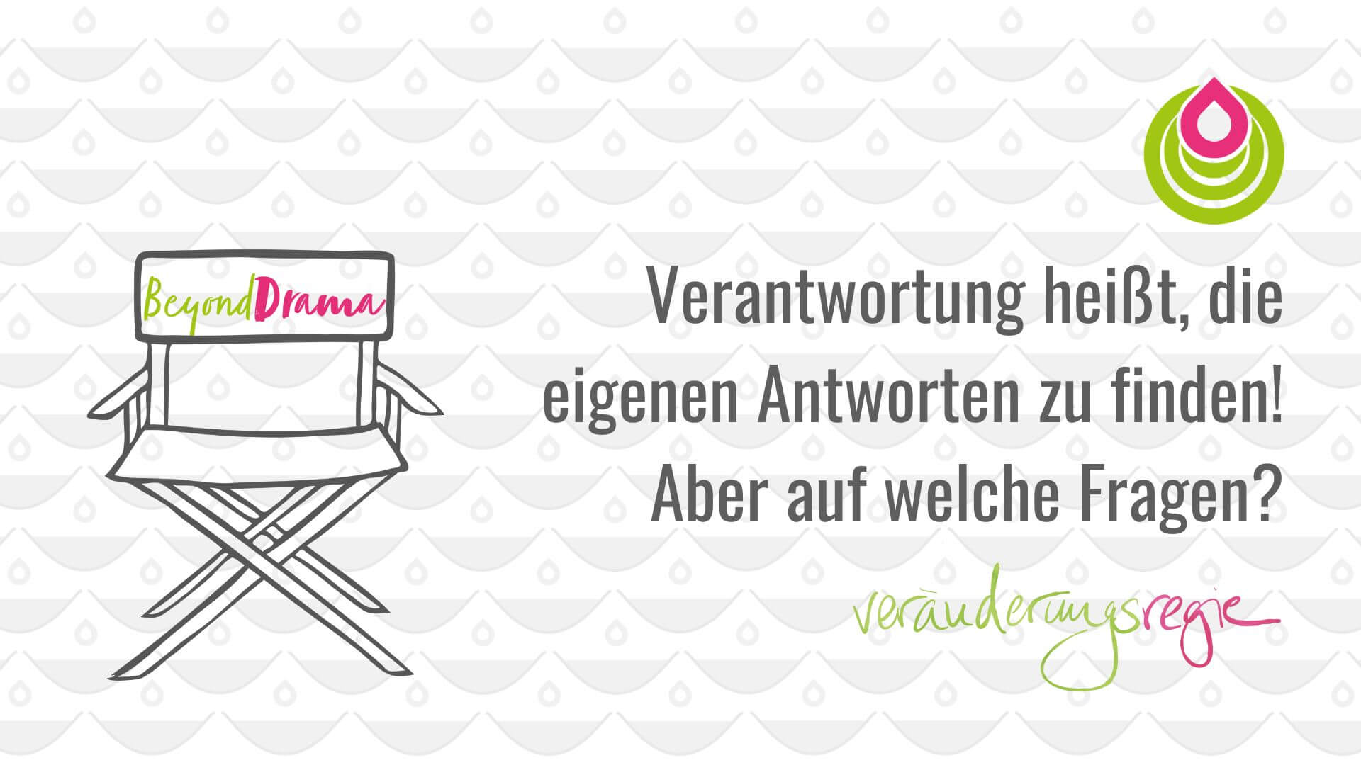 Beginne damit, gute Fragen zu stellen.