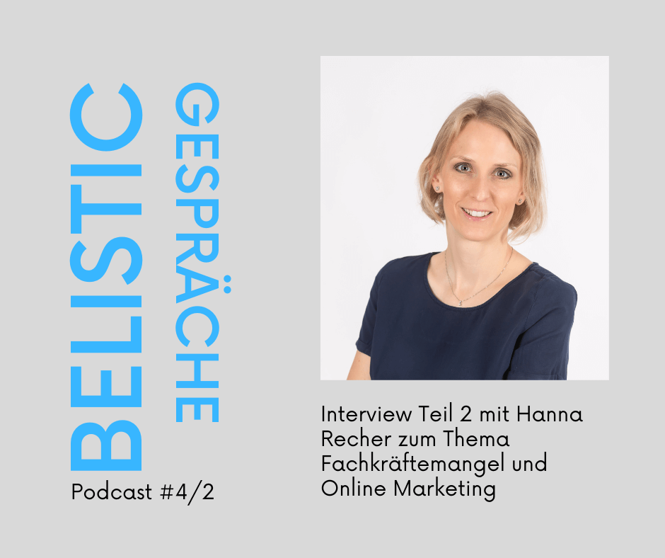 Podcast: Interview Teil 2 mit Hanna Recher von RECHER Sanitär Heizung GmbH 