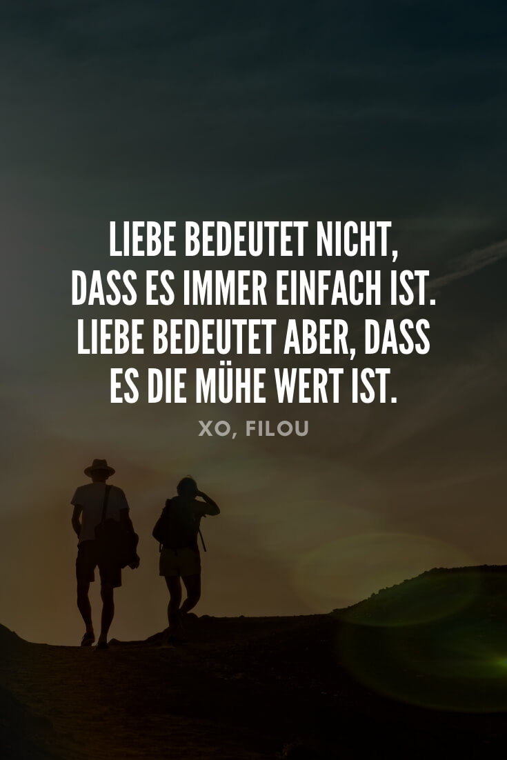 Download Spruch liebe ist nicht immer einfach Desktop Wallpaper