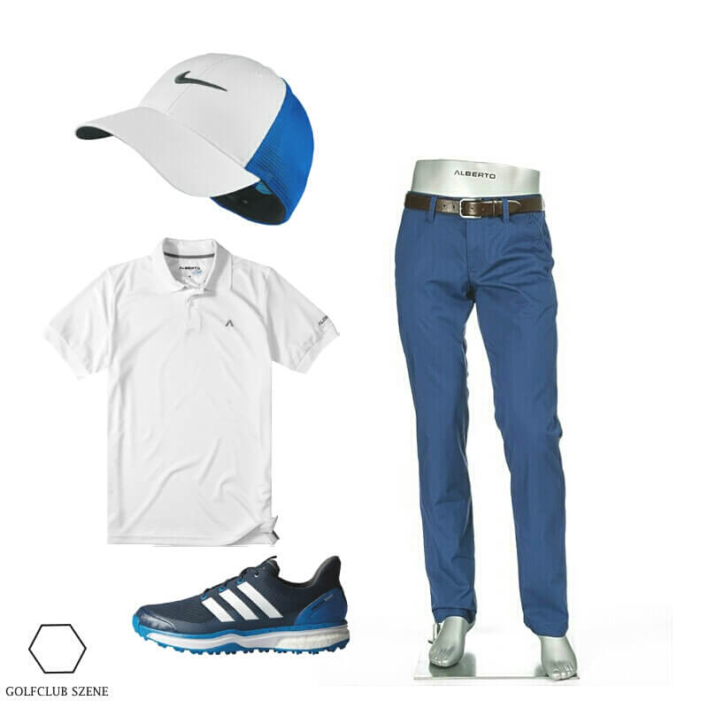 Golfoutfit Herren Alberto Nike Adidas