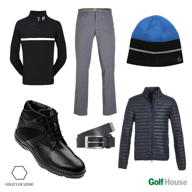 Winteroutfit Golfstunde