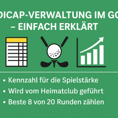 So funktioniert die Handicap-Verwaltung im Golf – einfach erklärt
