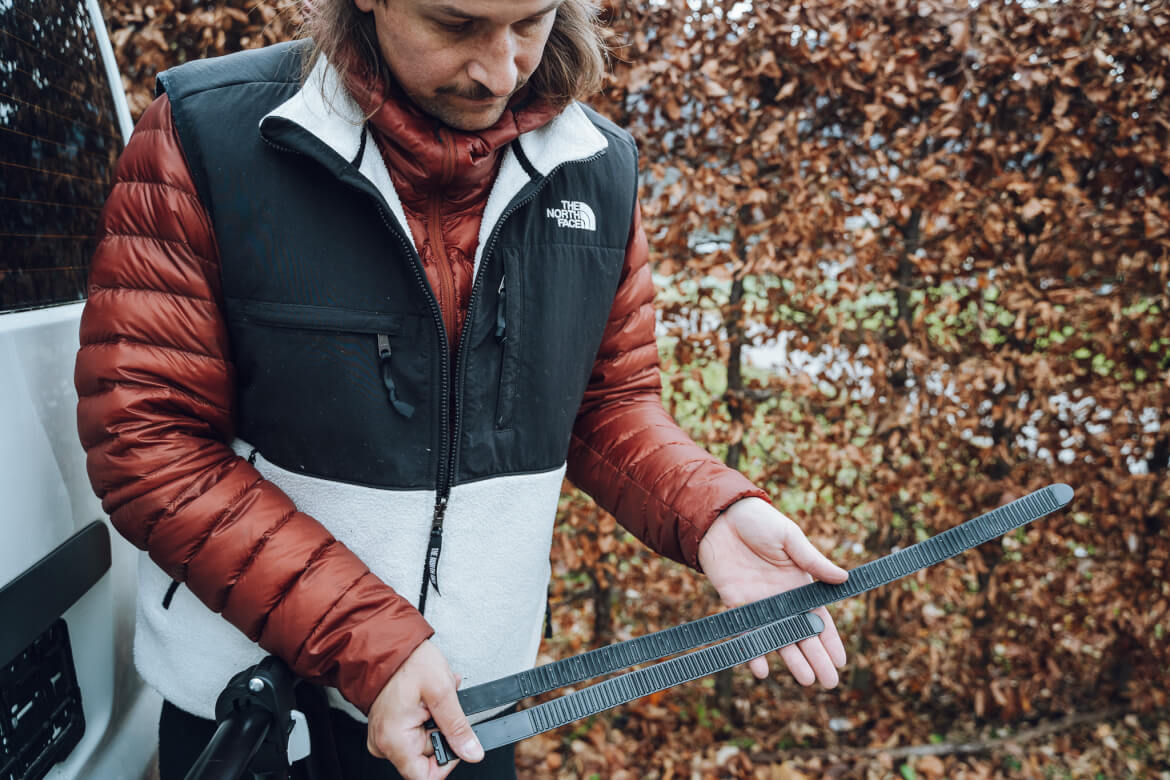 Atera Forza L Fahrradtraeger längere Rastbaender fuer E-Mountainbikes