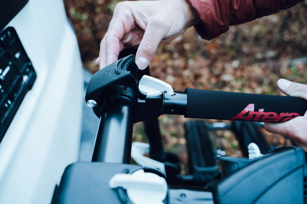 Atera Forza L Fahrradtraeger flexible Abstandshalter