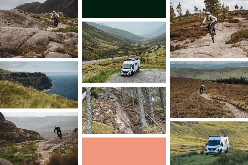 Mountainbike in Schottland Impressionen