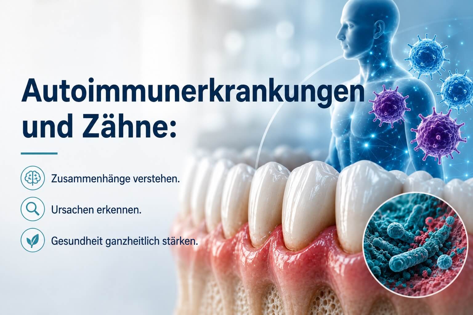Autoimmunerkrankungen und Zähne: Wie stille Entzündungen das Immunsystem belasten