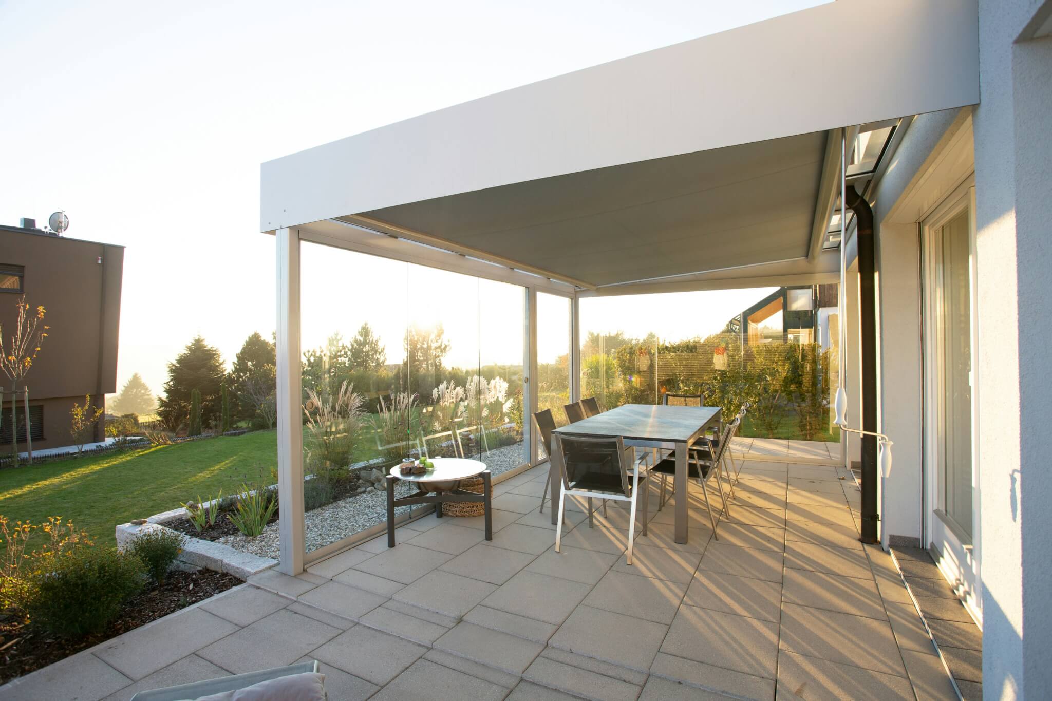 Bodenbelag Balkon Betonplatten