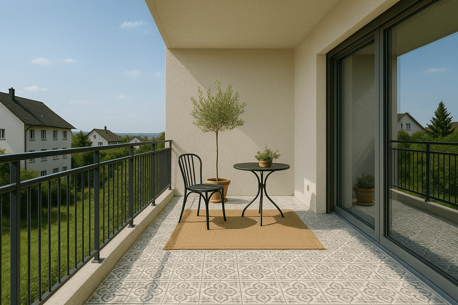 Bodenbelag Balkon Outdoorteppich