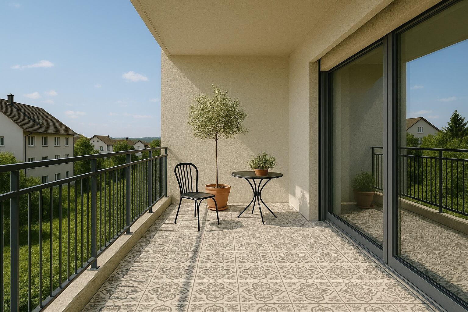 Bodenbelag Balkon Platten