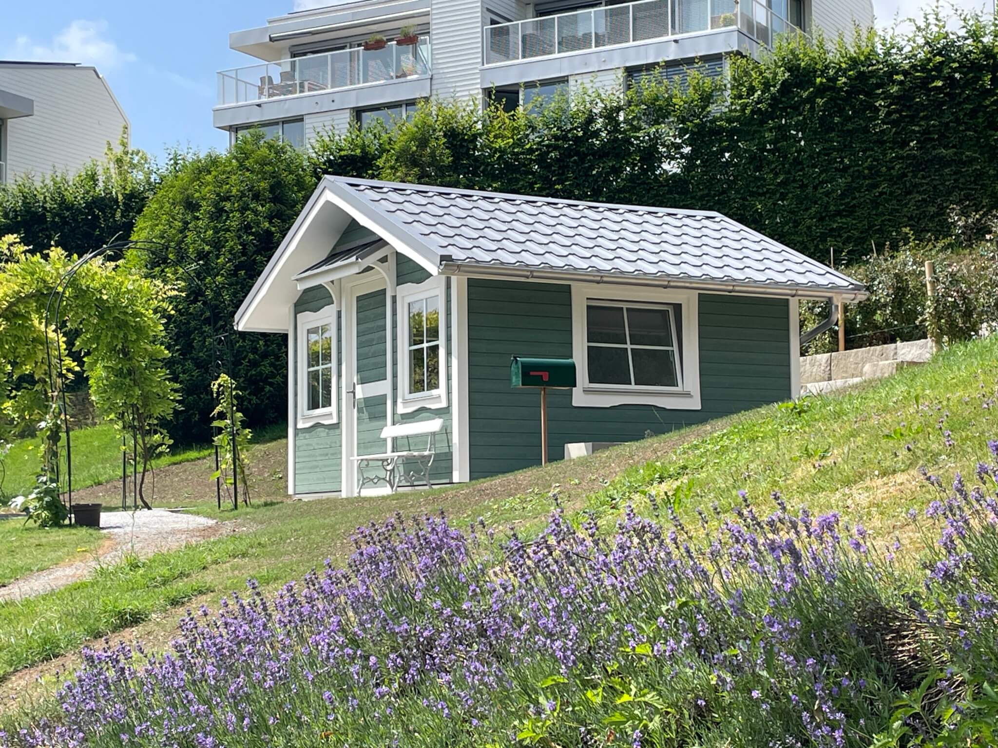 Gartenhaus Holz Schweiz nach Mass