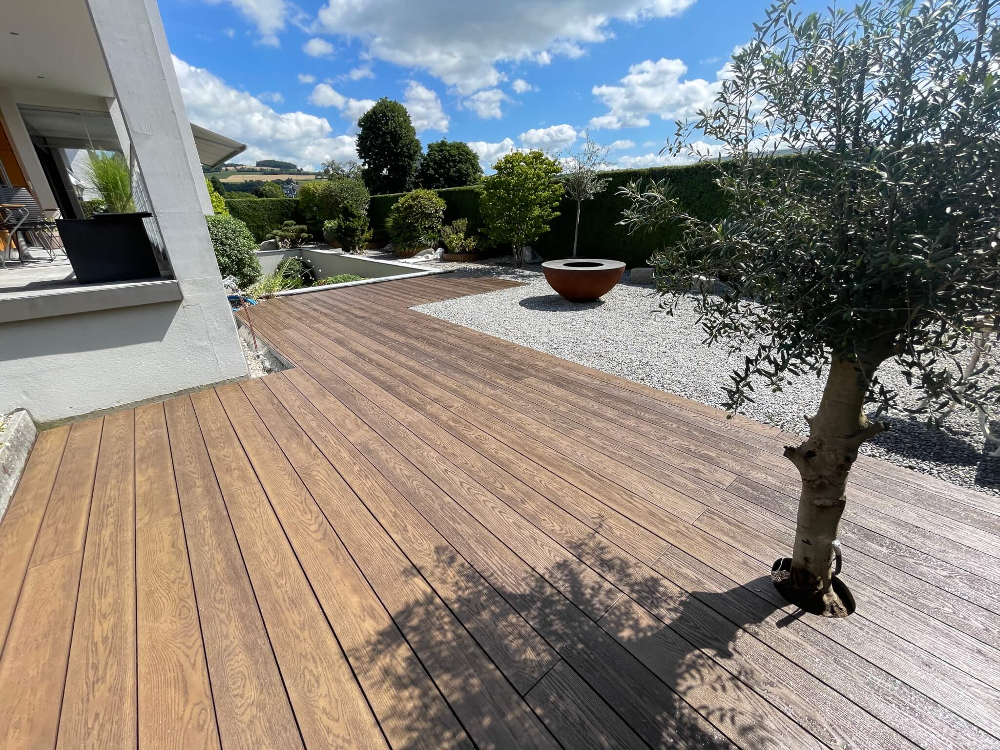 Millboard Boden Terrasse