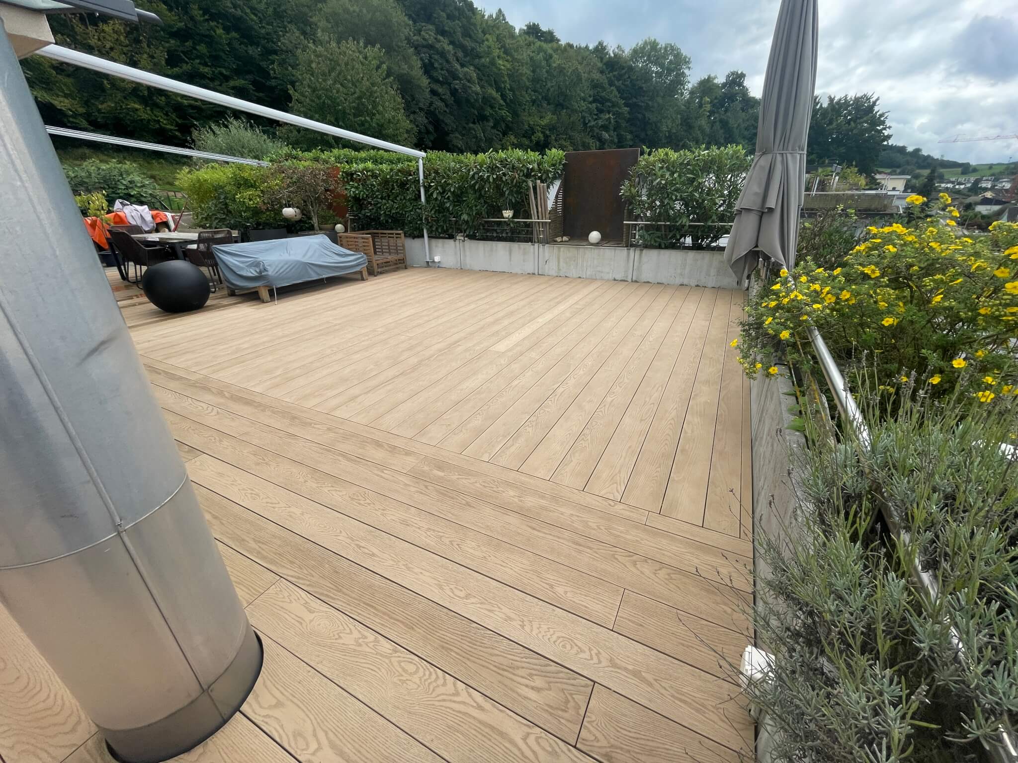 Millboard Boden Dachterrasse