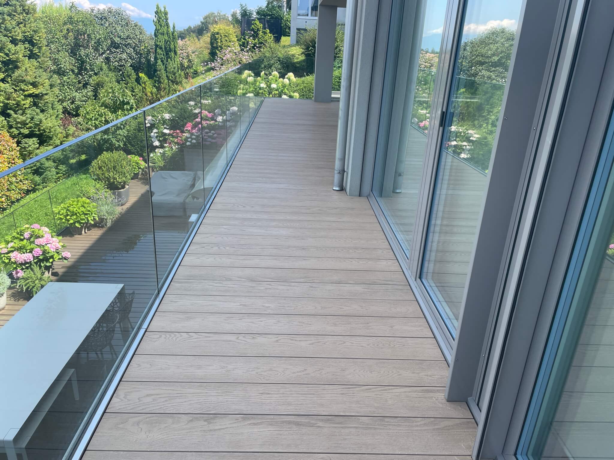 Millboard Boden Terrasse