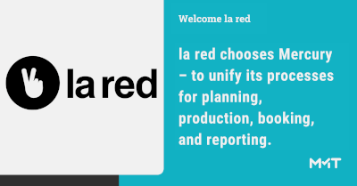 la red Optimizes Media Operations with MMT's Mercury Platform