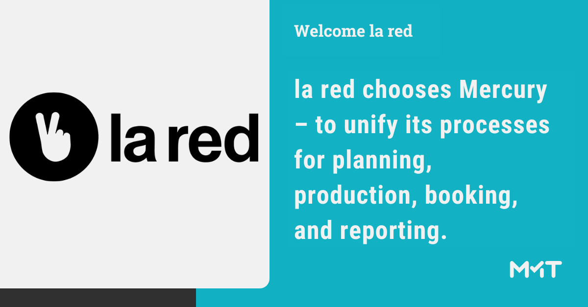 la red Optimizes Media Operations with MMT's Mercury Platform