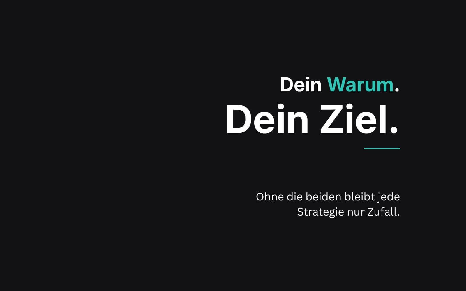 Anlageziele und -motive: Ohne dieses Fundament bleibt jede Strategie nur Zufall