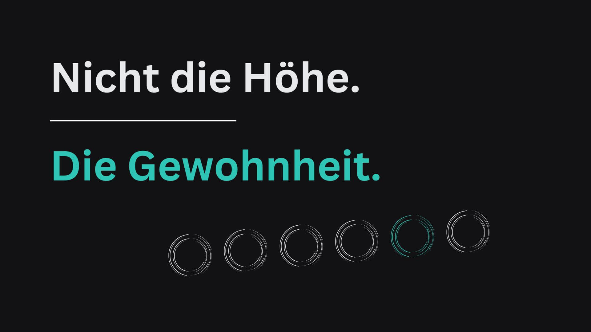 Dein Einkommen: Es geht nicht um die Summe, sondern ums Anfangen