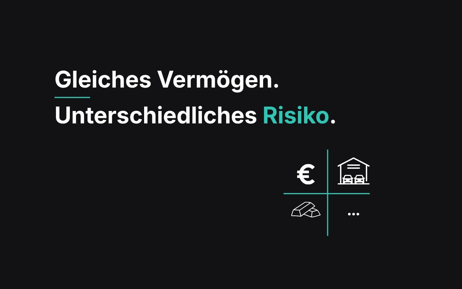 Dein Vermögen: Oder warum ich immer sage, dass Finanzen individuell sind