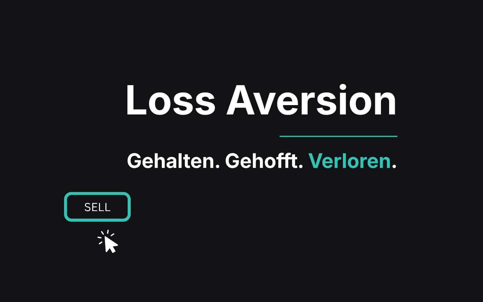 Loss Aversion Bias: Wie ich mit einem einzigen Trade 47.605 € verloren habe