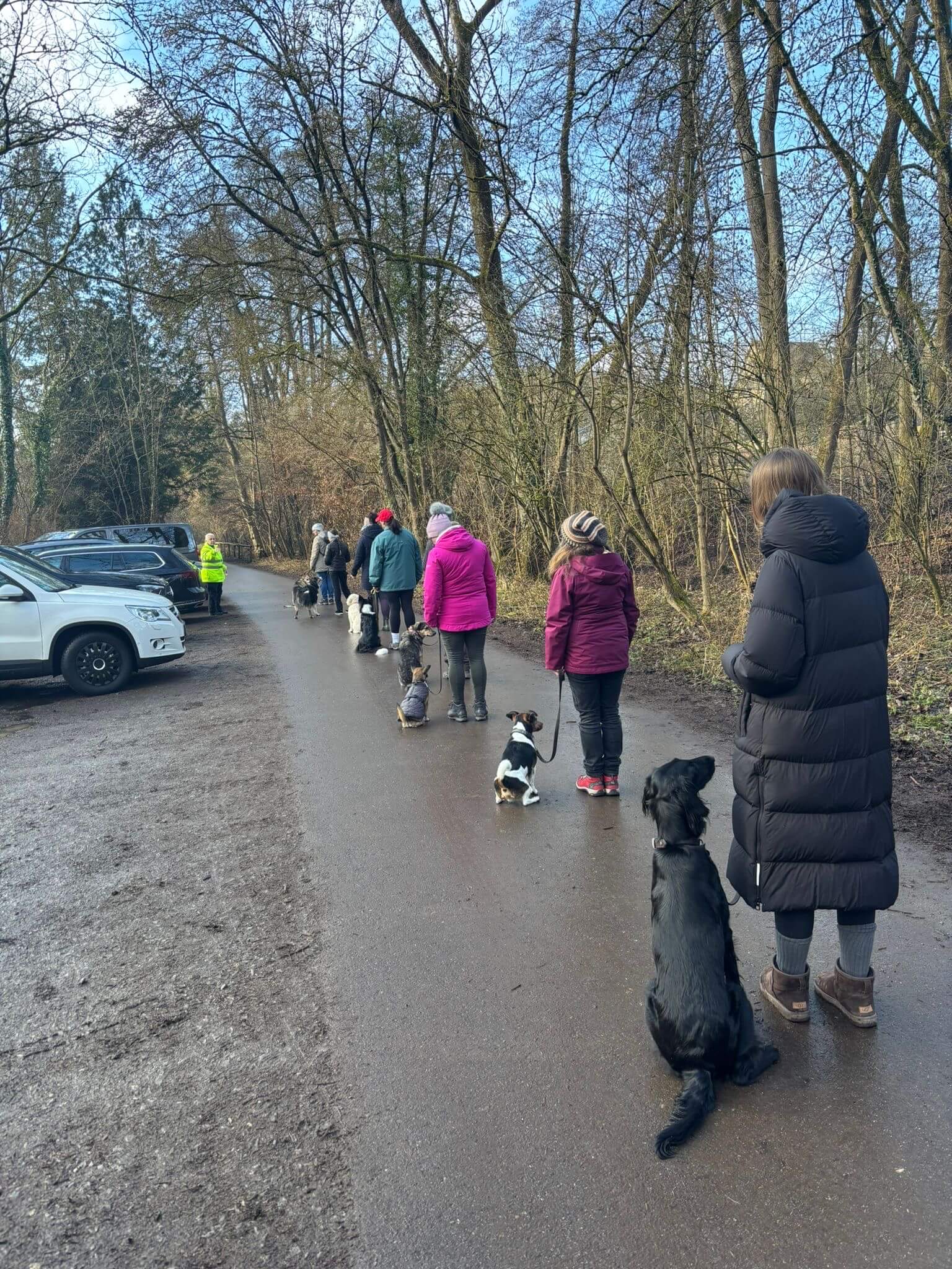 Trainingsstart und Blick auf den Frühling