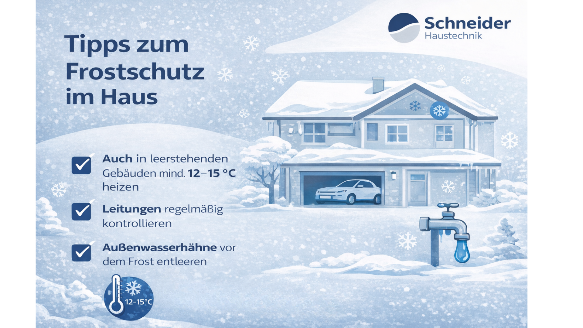 Was und wo sind erfahrungsgemäß die Schwachstellen im Haus, wo die Kälte am ehesten zuschlägt?