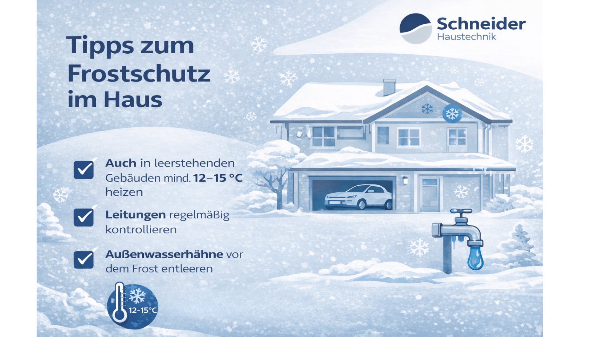 Was und wo sind erfahrungsgemäß die Schwachstellen im Haus, wo die Kälte am ehesten zuschlägt?