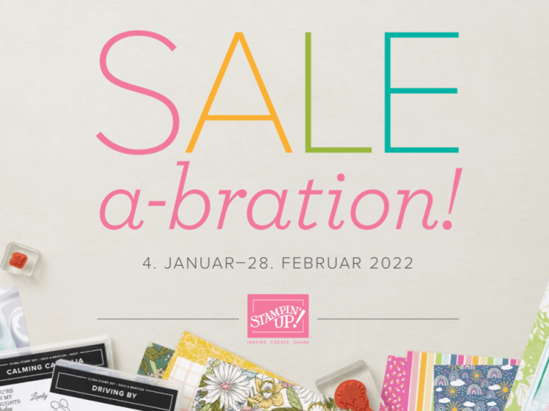 Stampin’ Up! Sale-a-bration Katalog Frühjahr2022