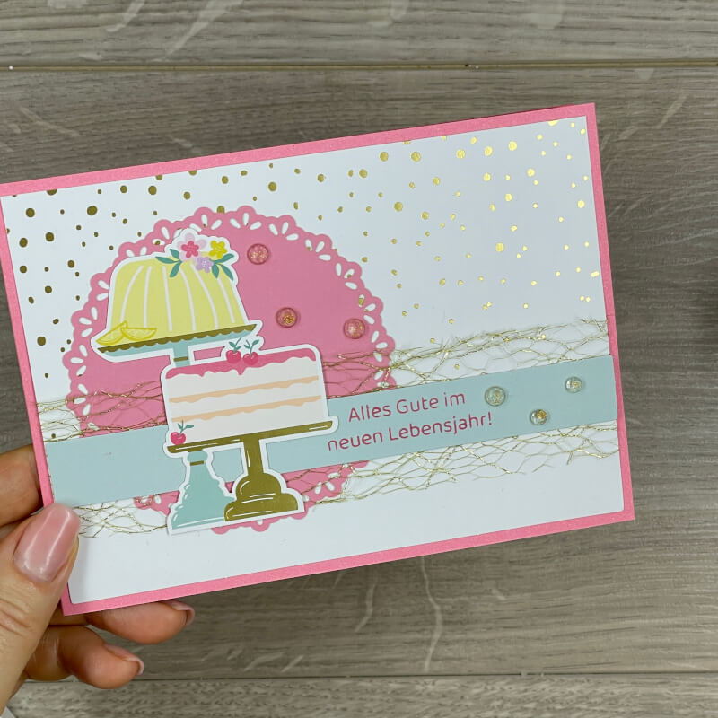 geburtstagskarten gestalten stampin up kreativset suesser geburtstag karte 10