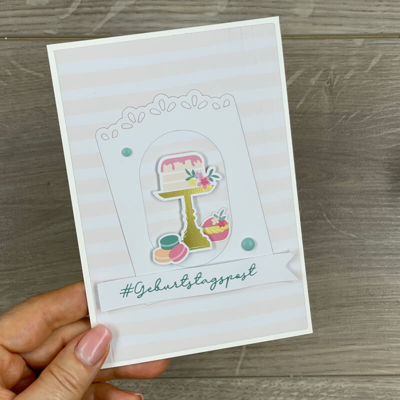 geburtstagskarten gestalten stampin up kreativset suesser geburtstag karte 3