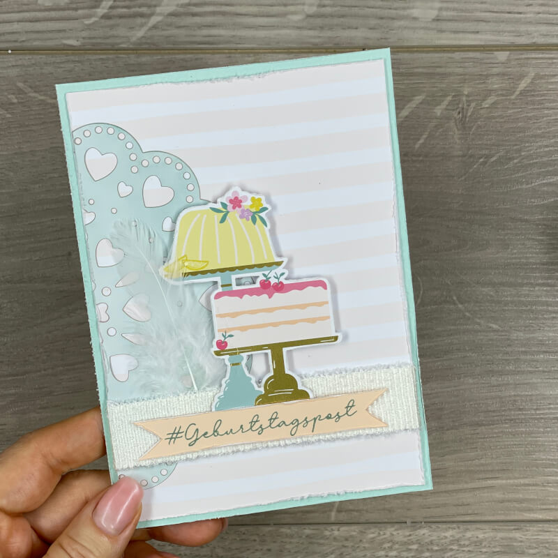 geburtstagskarten gestalten stampin up kreativset suesser geburtstag karte 7