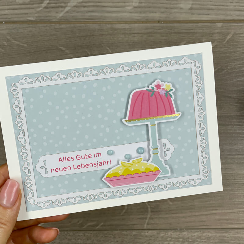 geburtstagskarten gestalten stampin up kreativset suesser geburtstag karte 8