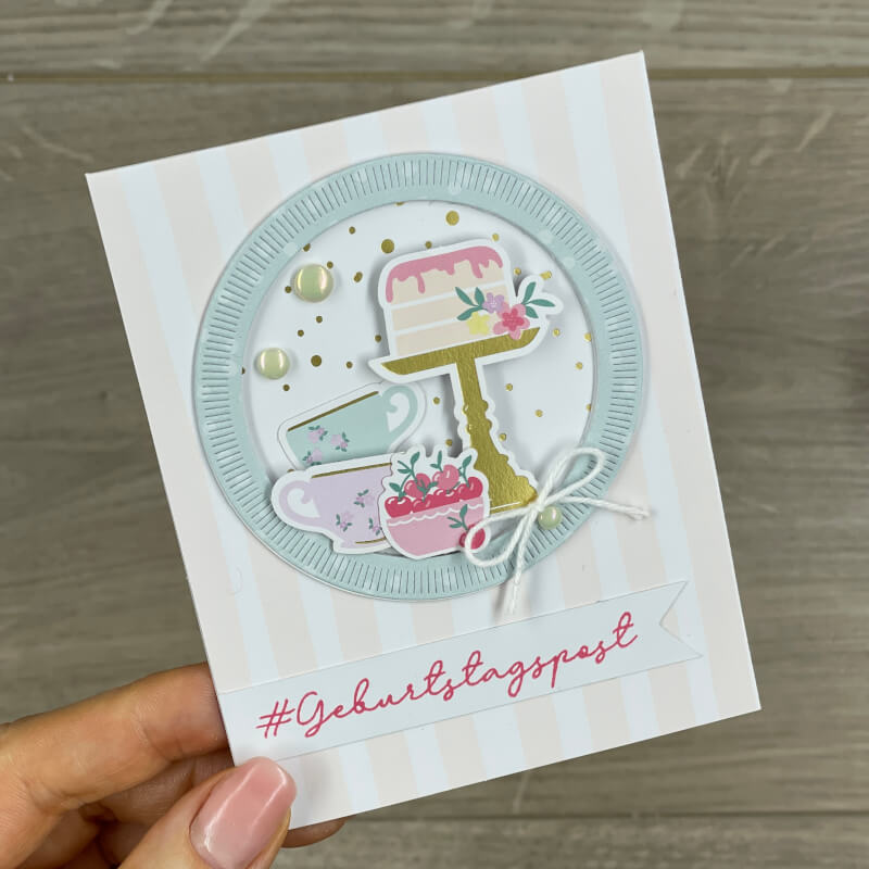 geburtstagskarten gestalten stampin up kreativset suesser geburtstag karte 9