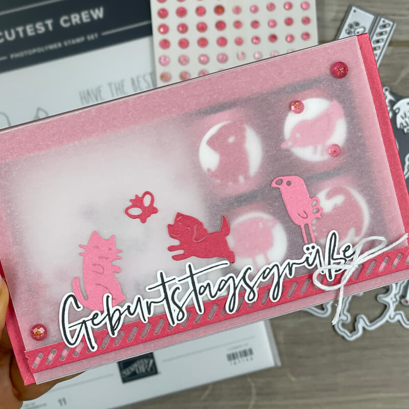 cutest crew stampin up mystampart cottbus kolkwitz anleitung geburtstagsmitbringsel