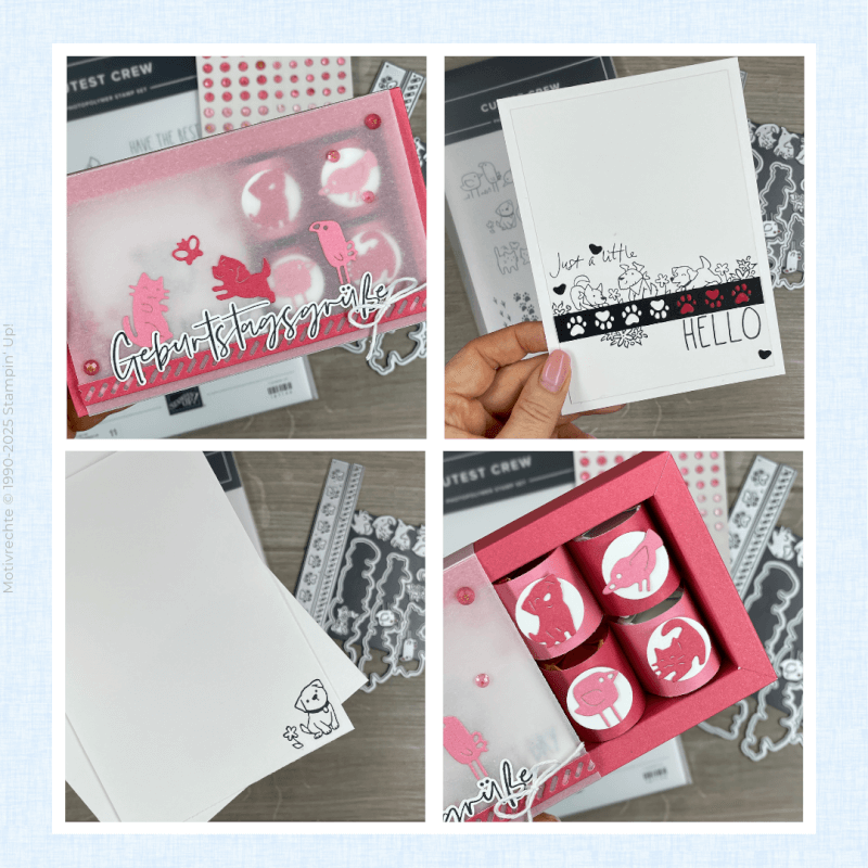 Cutest Crew von Stampin‘ Up! - Grußkarte und süßes Mitbringsel