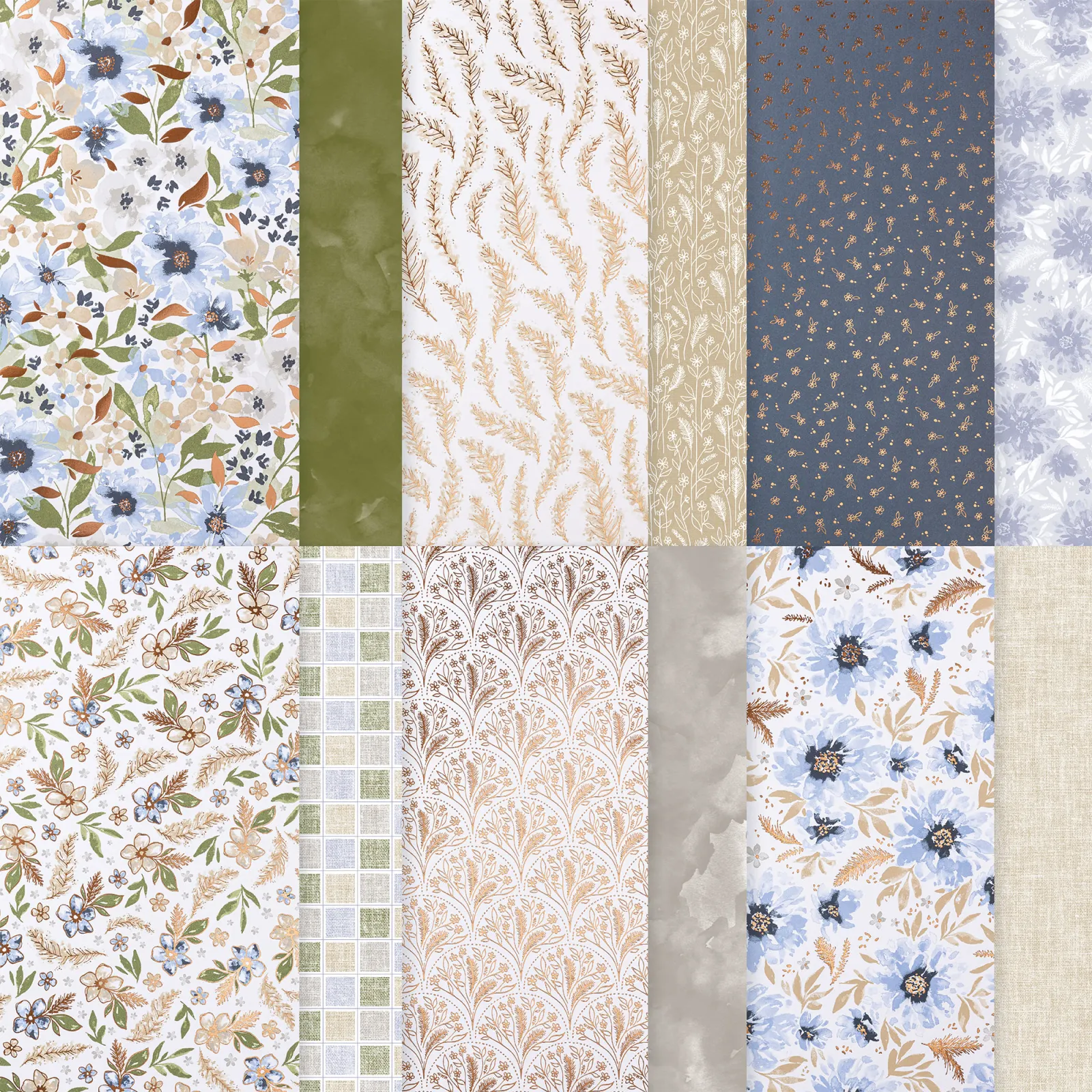 fruehlingsszenen stampin up interaktive karte Designerpapier traumhaft zart ansicht