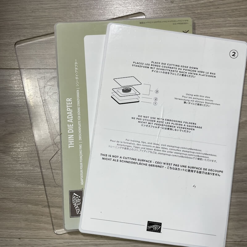 heissfolien system von stampin up alternativer aufbau