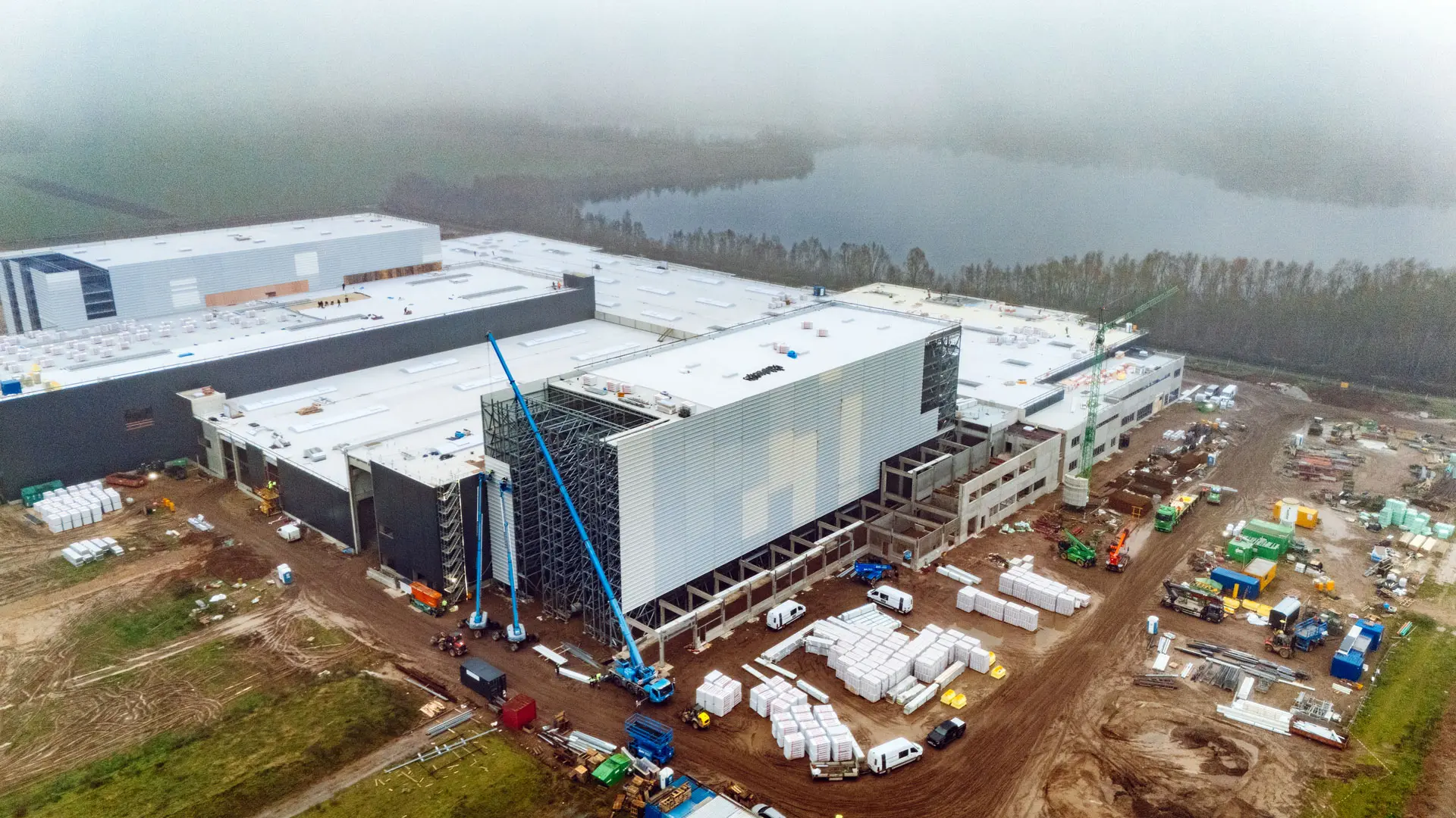 Berns Gruppe Referenzen Tricor Packaging & Logistics AG: Neubau Werk Goch