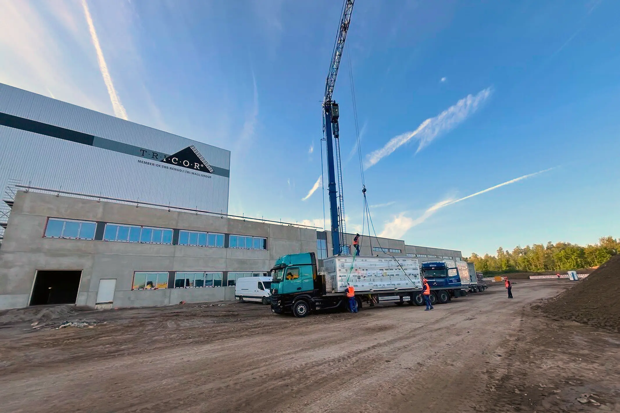 Tricor Packaging Neubau Werk Goch Referenzen Berns Gruppe