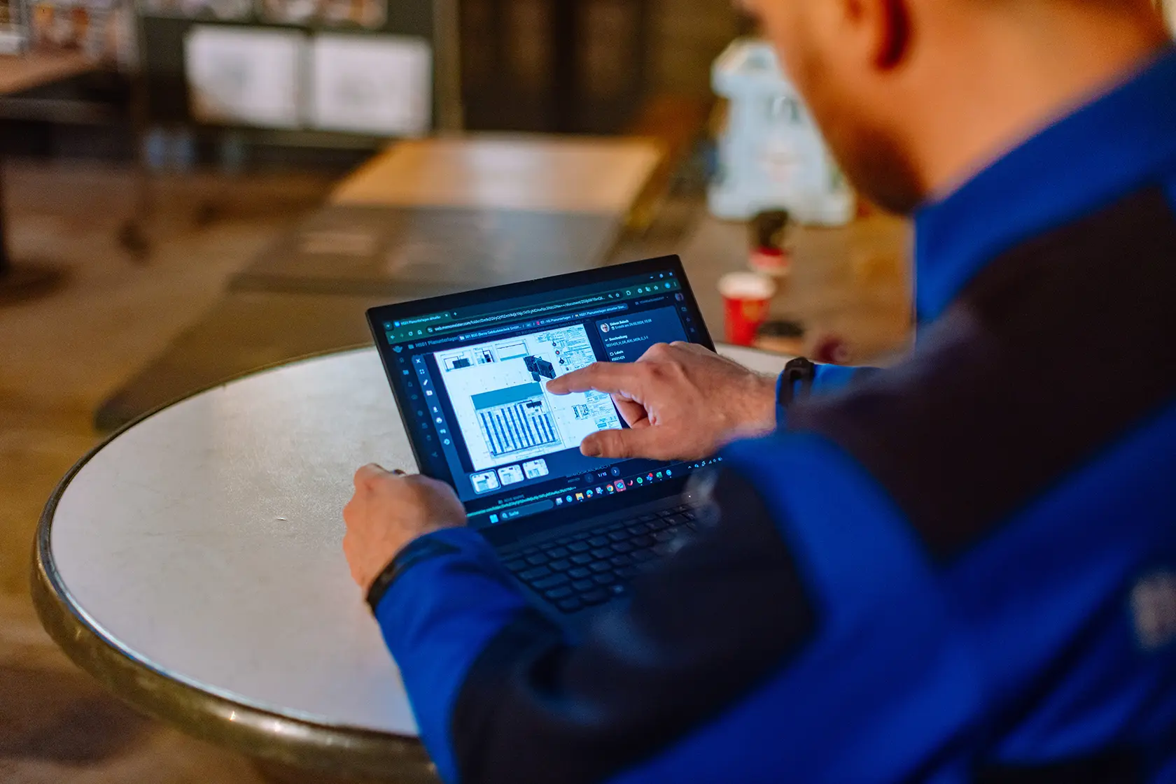 umbau maschinenhaus nord zeche ewald in das restaurant moto59 berns gruppe referenzen 5