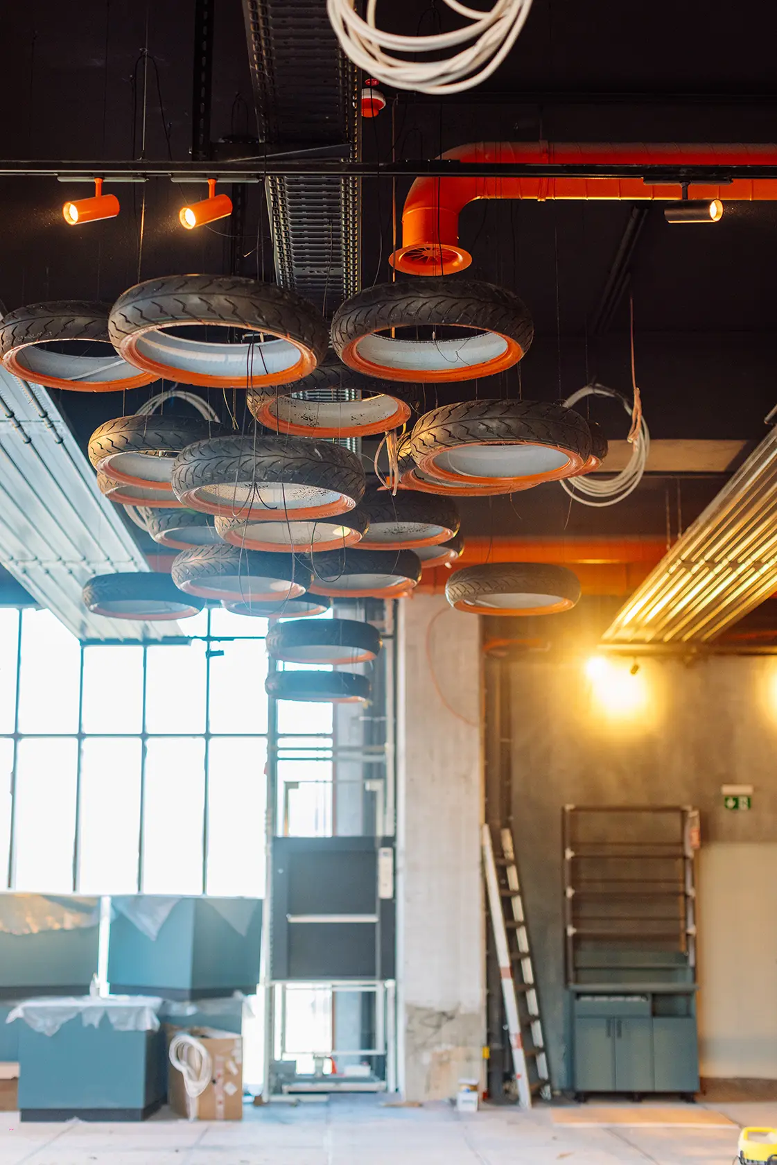 umbau maschinenhaus nord zeche ewald in das restaurant moto59 berns gruppe referenzen 8